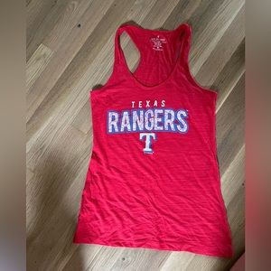 Texas Rangers tank top
